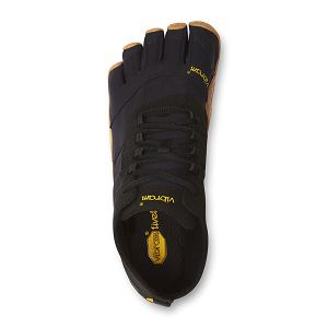 Vibram V-Trek Black/Gum Womens Trail Shoes | India-495082